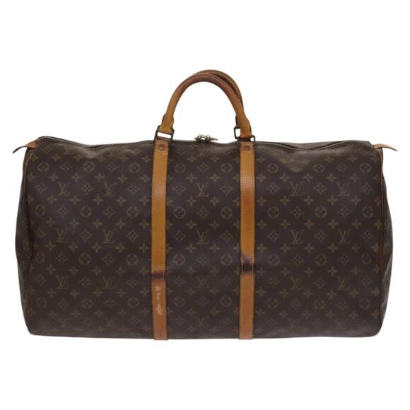 LOUIS VUITTON Monogram Keepall 60 Boston Bag M41422 - Picture 13 of 16